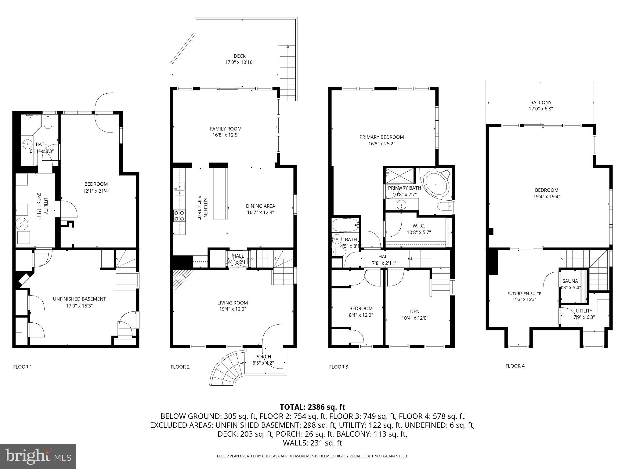 3625 Jenifer Street Northwest Washington, DC 20015 - Photo 27 of 30 Spacious multi-level home layout blueprint.