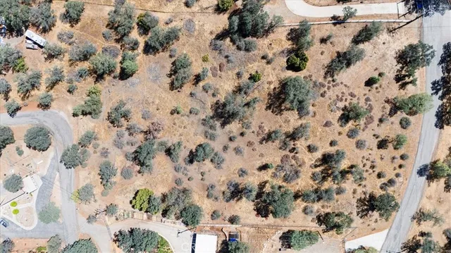 a street view covered with snow