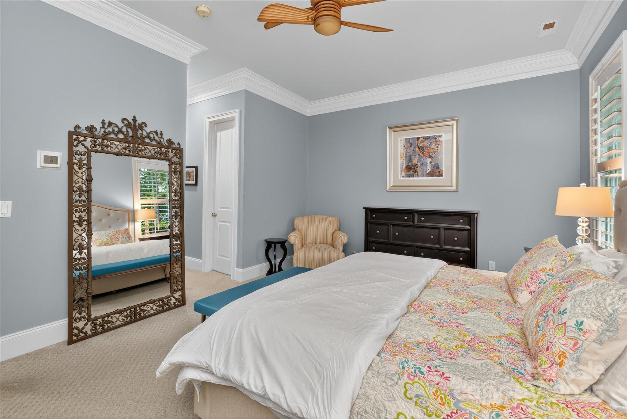 9614 Wheatfield Road Charlotte, NC 28277 - Photo 24 of 47 a bedroom with a bed and a dresser