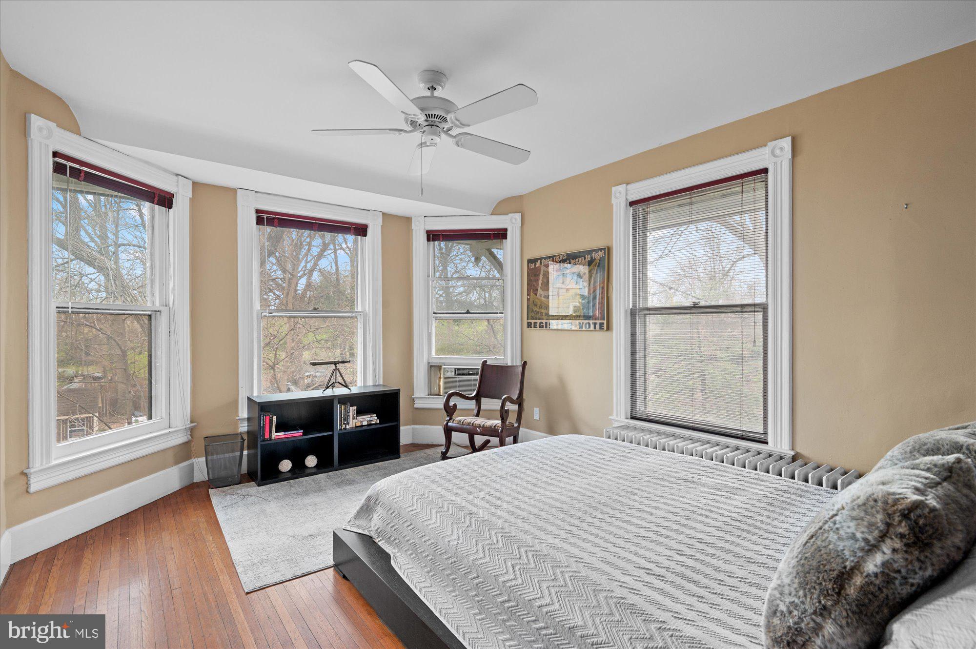 7210 Blair Road Northwest Washington, DC 20012 - Photo 18 of 36 Bedroom Two with Bay Window