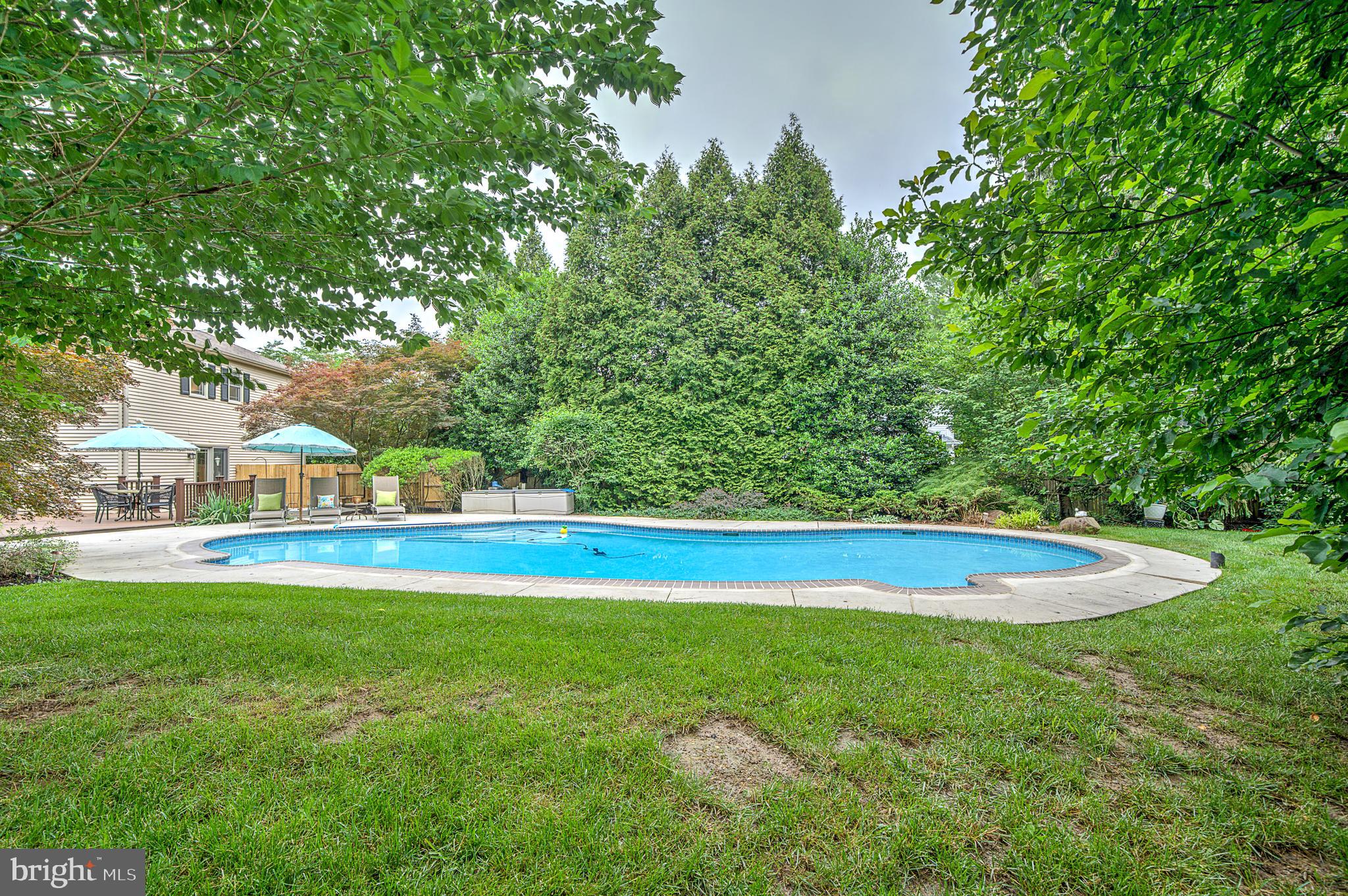 717 Buckley Road Blue Bell, PA 19422 - Photo 41 of 45 Large, private concrete pool area