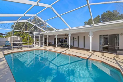a view of a house with sitting area