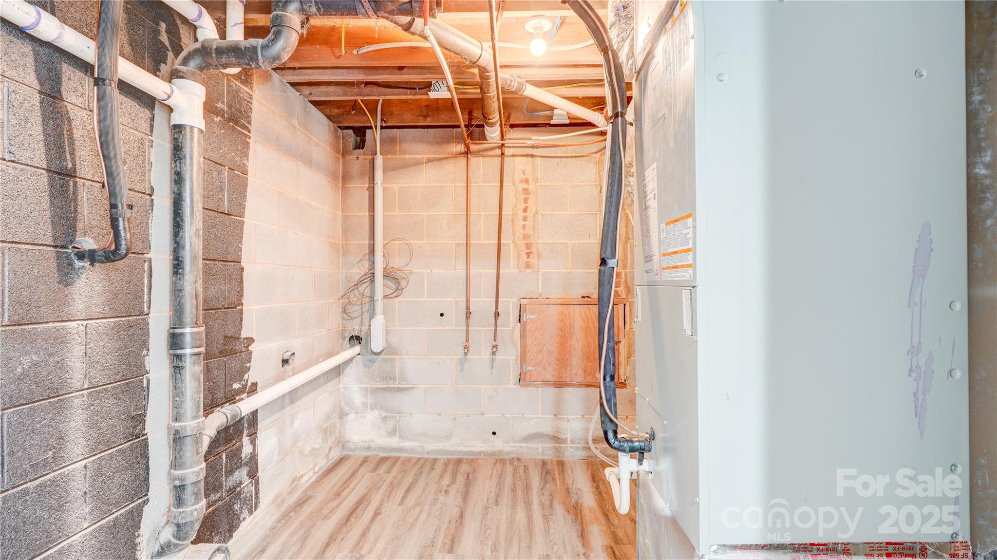 460 Chalk Maple Road China Grove, NC 28023 - Photo 25 of 33 a view of a balcony with wooden floor and door