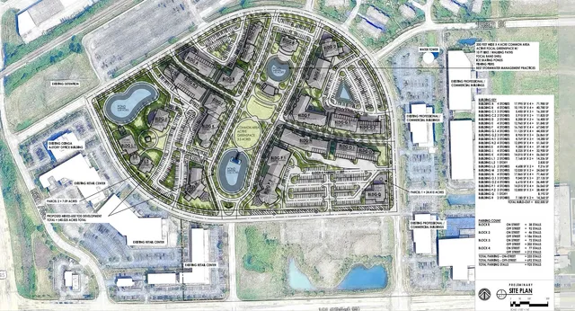 a view of entryway with a lot of plants