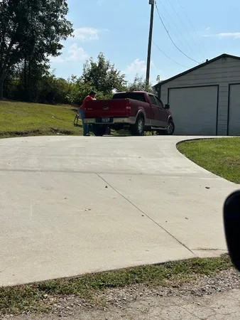 a car parked on the side of the road