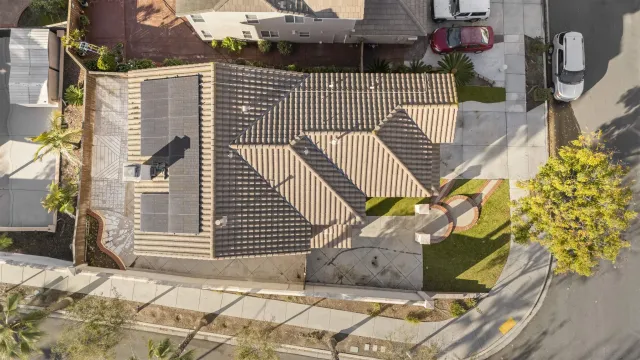 a view of a house with a door