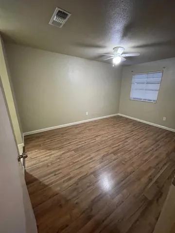 wooden floor in an empty room