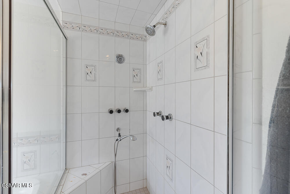 4035 Cliffrose Avenue Moorpark, CA 93021 - Photo 26 of 43 a bathroom with a shower