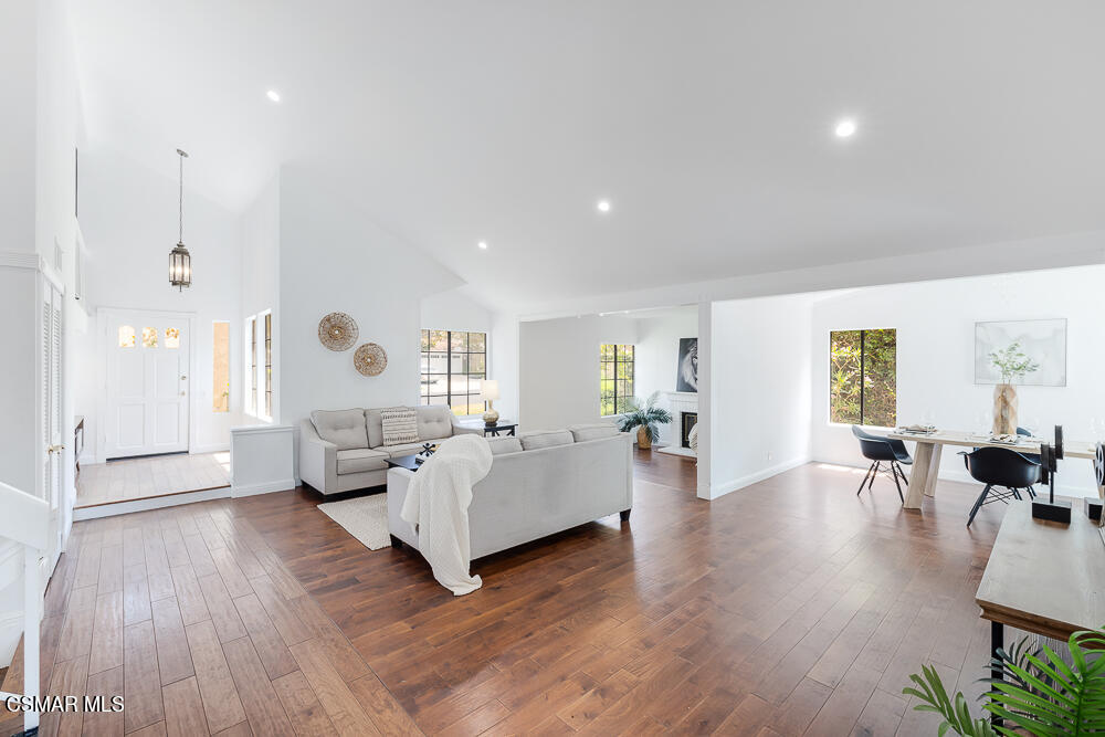 4035 Cliffrose Avenue Moorpark, CA 93021 - Photo 6 of 43 a living room with furniture and a wooden floor