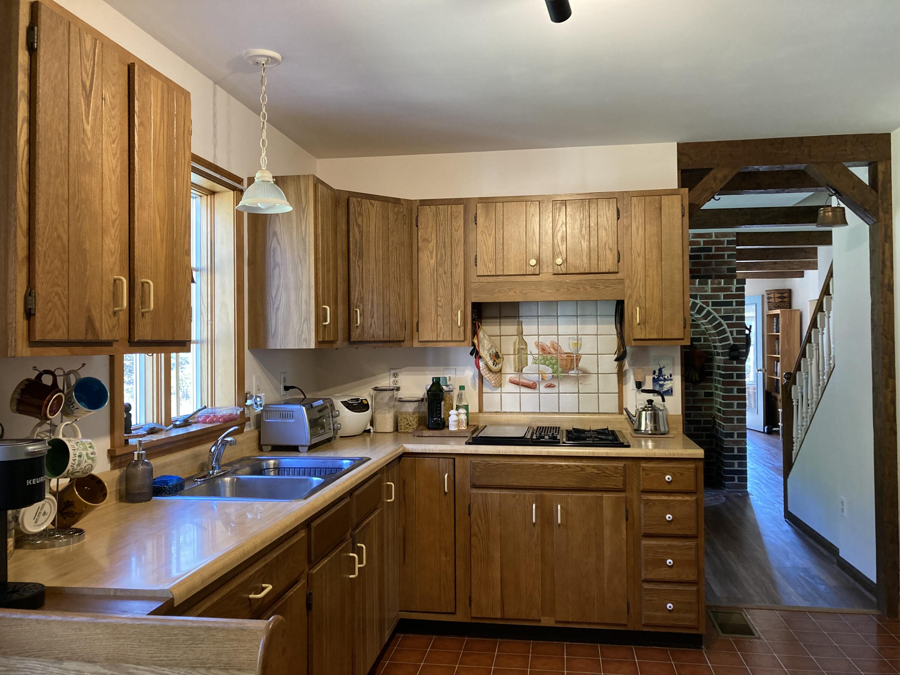 19 Shop Hill Road Milbridge, ME 04658 - Photo 6 of 45 Work space in kitchen.