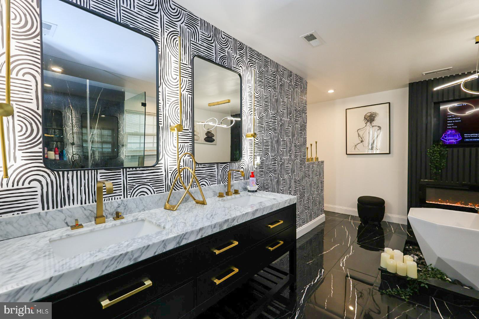 152 Tywyn Drive Middletown, DE 19709 - Photo 13 of 25 a bathroom with a granite countertop sink mirror vanity and toilet