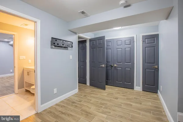 wooden floor in an empty room