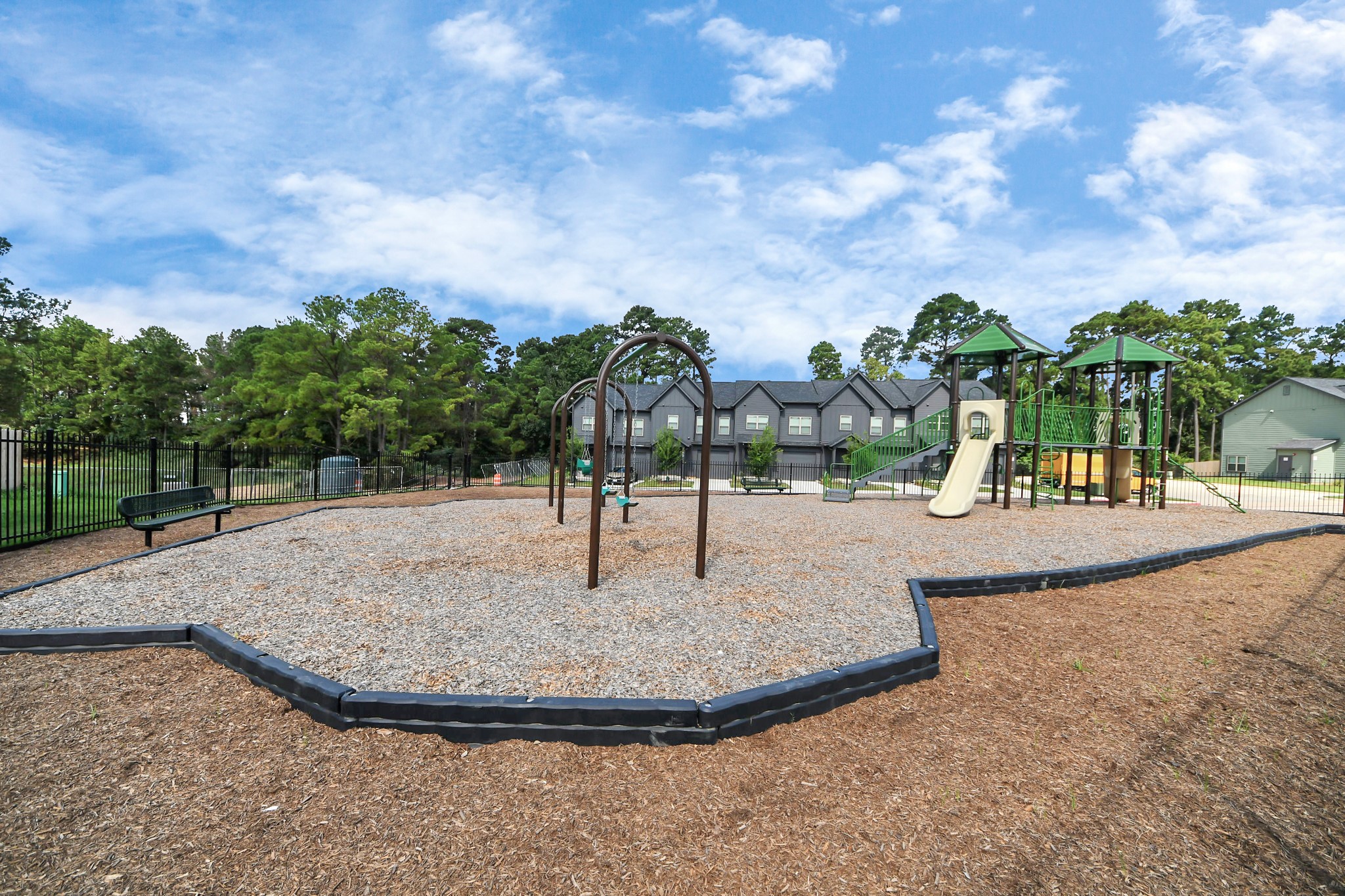 7711 Longmire Road, Unit 102 Conroe, TX 77304 - Photo 22 of 48 Enjoy an abundance of Amenities:Resort-Style Pool w/Sundeck Ledge&Outdoor Lounge Areas w/Grilling area,Gaming Lawn,Pickleball Court,Quaint Dog Park for your fur babies!24/7 Fitness Center w/Kids Play Zone area.Stunning Clubhouse w/Café/Lounge.Playground Area.Electric Vehicle Charging Stations!