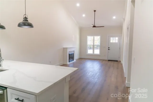 wooden floor in an empty room