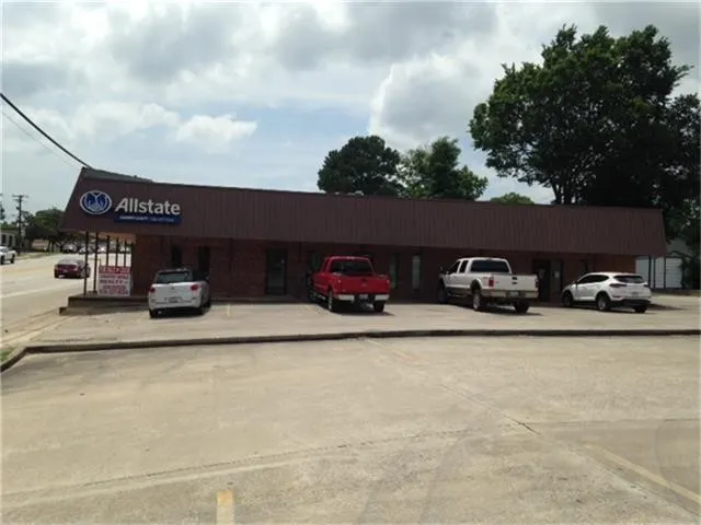 a view of workspace with closet