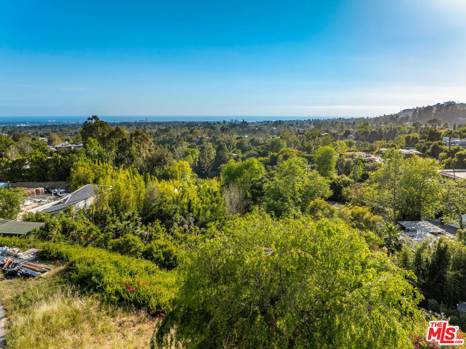 741 North Tigertail Road Los Angeles, CA 90049 - Photo 3 of 14 an aerial view of residential houses with outdoor space and trees
