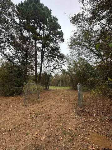 a backyard of a house