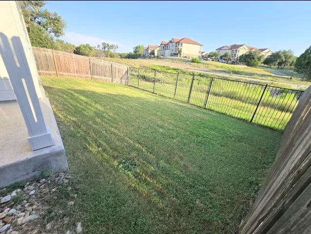 a view of front door