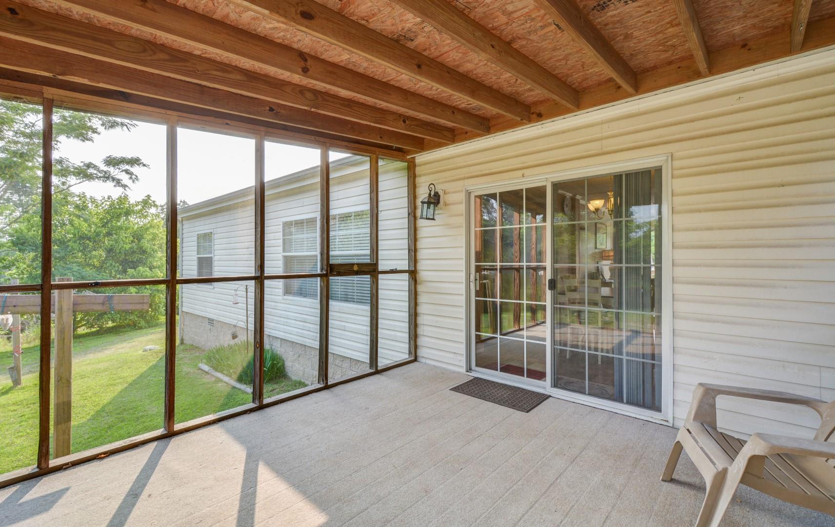 423 Hargis Road Bumpus Mills, TN 37028 - Photo 24 of 24 Back covered screened porch