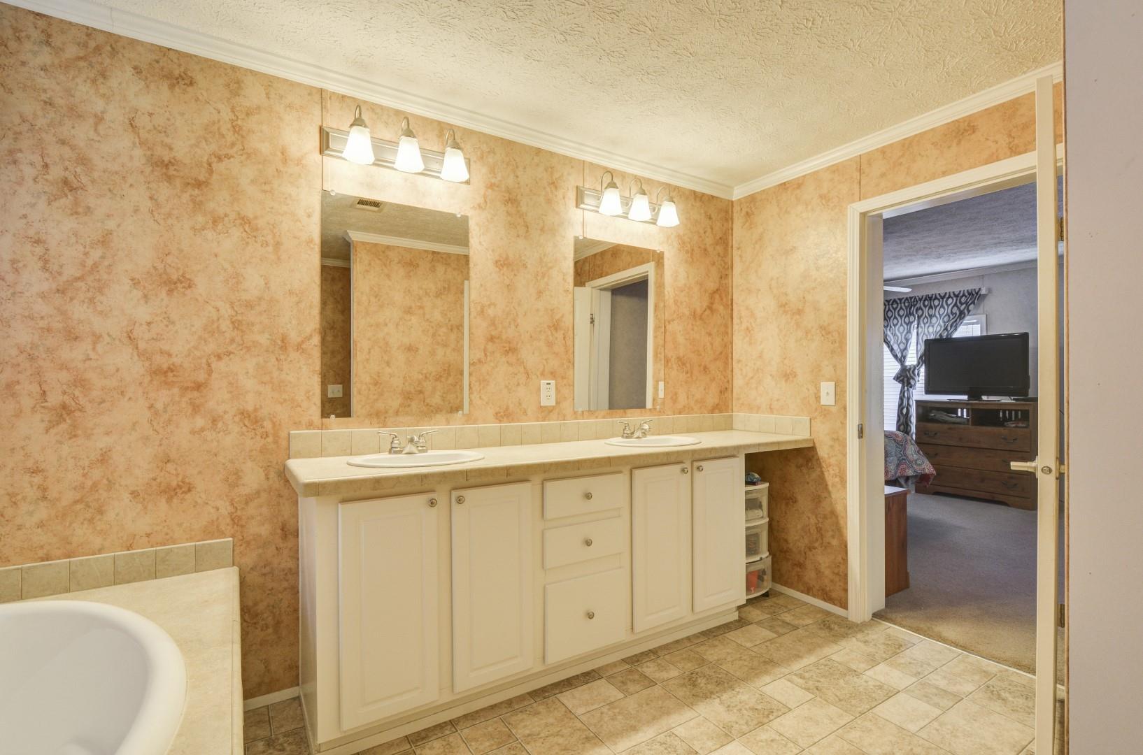 423 Hargis Road Bumpus Mills, TN 37028 - Photo 9 of 24 double sink Master Bathroom