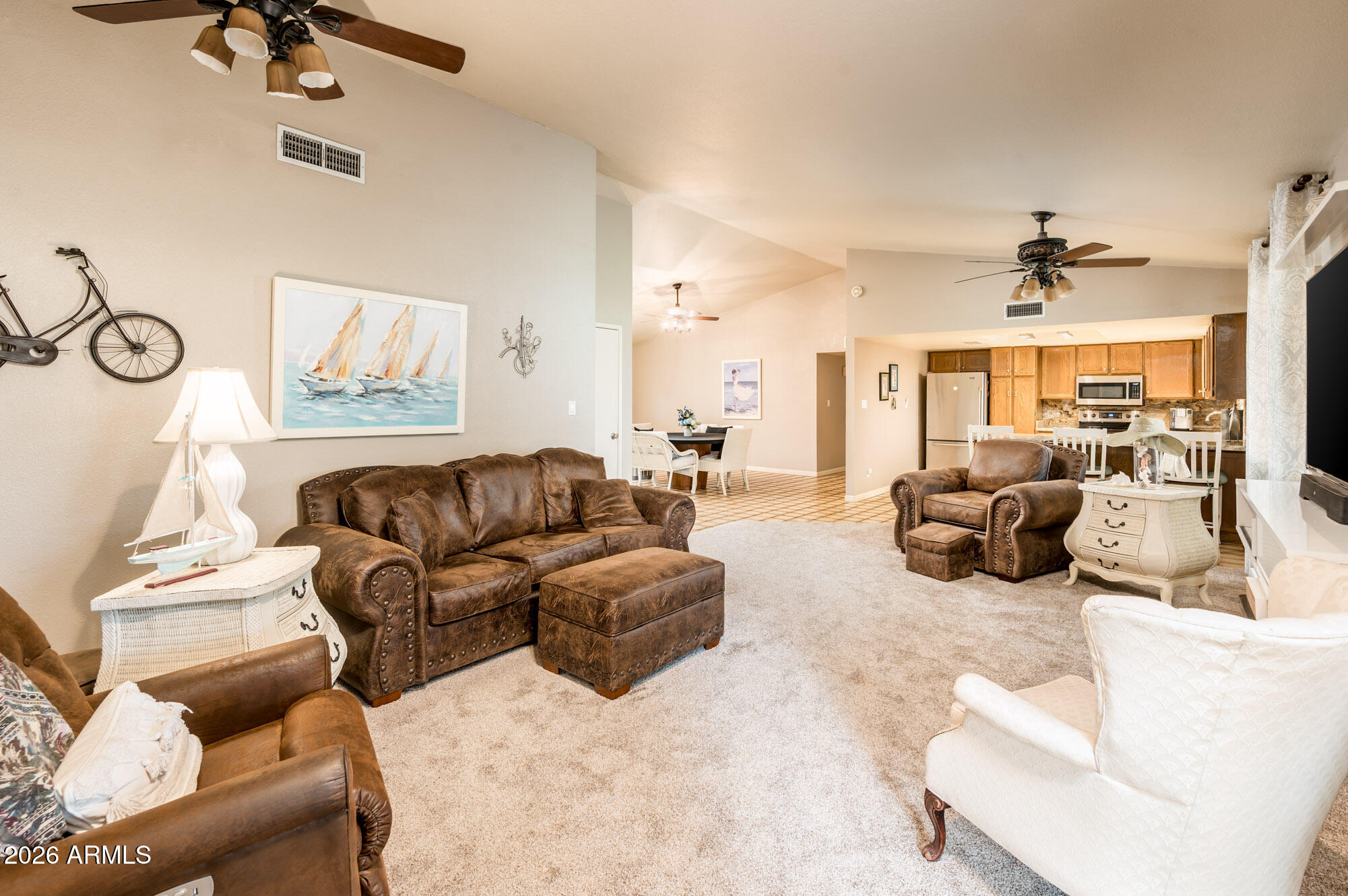 4730 West Piedmont Road Laveen, AZ 85339 - Photo 16 of 65 a living room with furniture and a large window