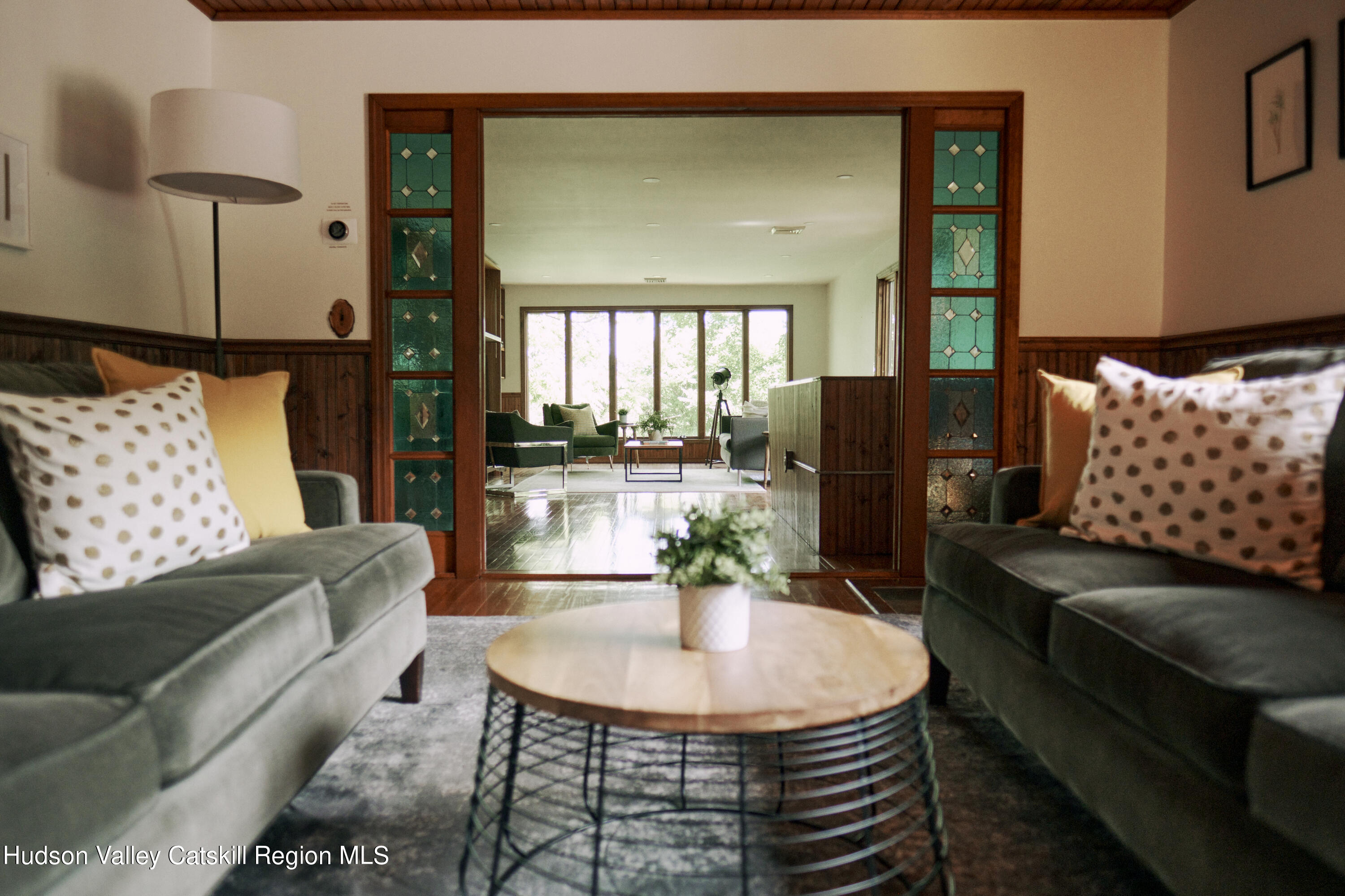 284 Dewitt Mills Road Kingston, NY 12401 - Photo 11 of 36 a living room with furniture and a potted plant