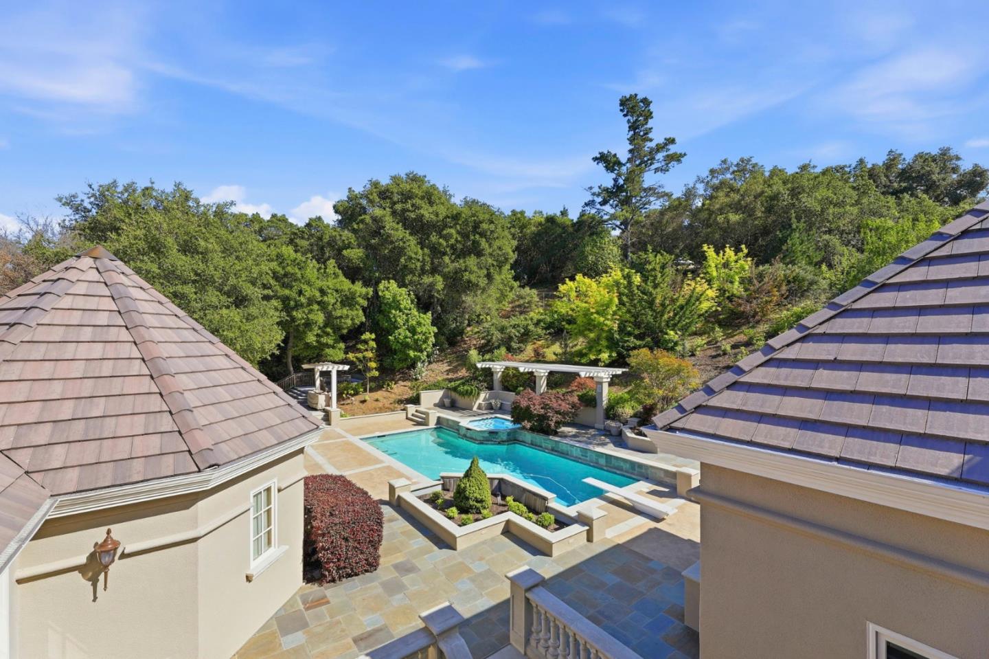 14113 Pike Road Saratoga, CA 95070 - Photo 47 of 78 a view of a patio with wooden floor