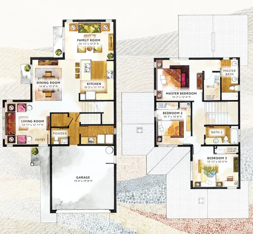 view of living room with furniture