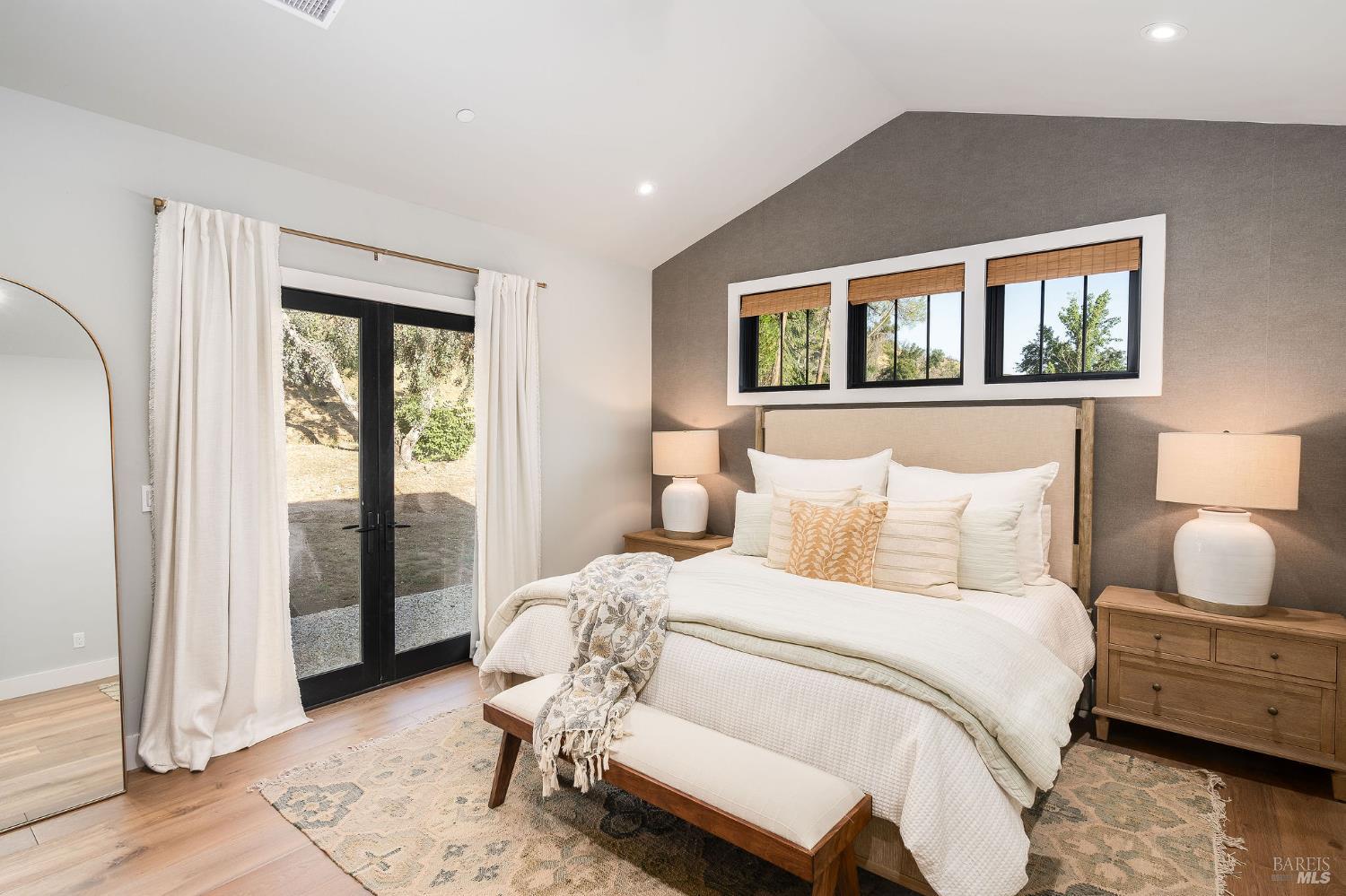 5400 Wragg Canyon Road Napa, CA 94558 - Photo 34 of 68 a bedroom with a bed and a window