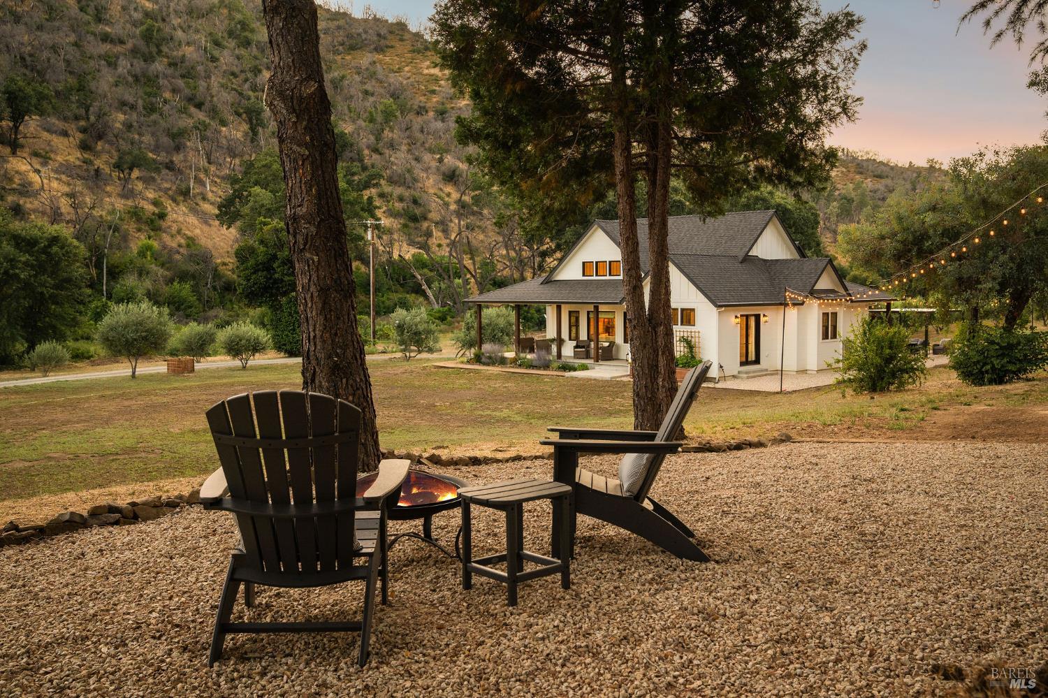5400 Wragg Canyon Road Napa, CA 94558 - Photo 6 of 68 a view of a chairs and table on the patio