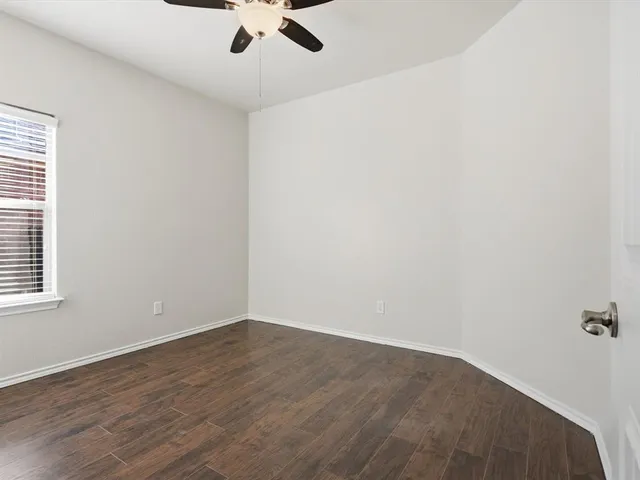 wooden floor in a room