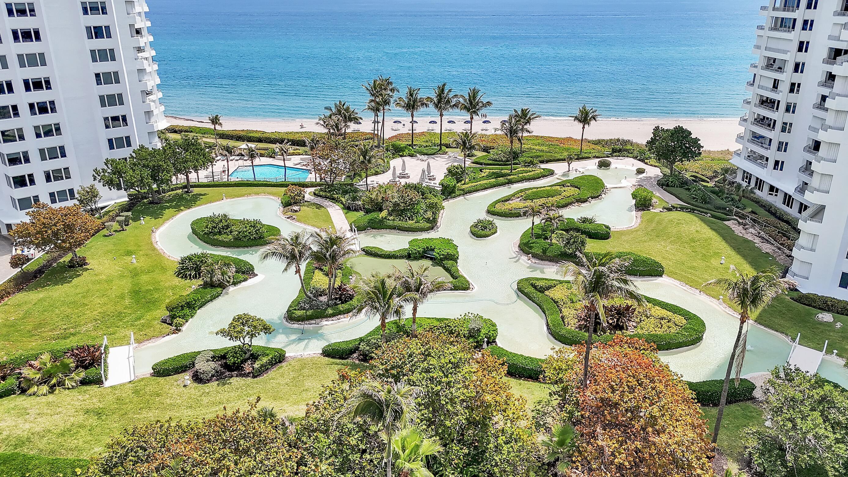 500 South Ocean Boulevard, Unit 1207 Boca Raton, FL 33432 - Photo 58 of 74 Central garden