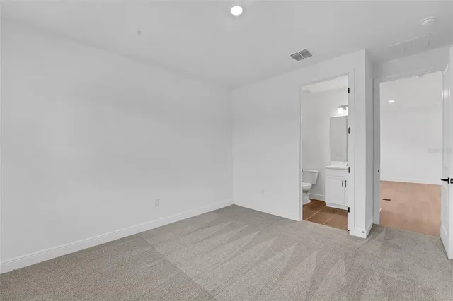 a view of empty room