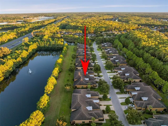 a yellow house with outdoor space