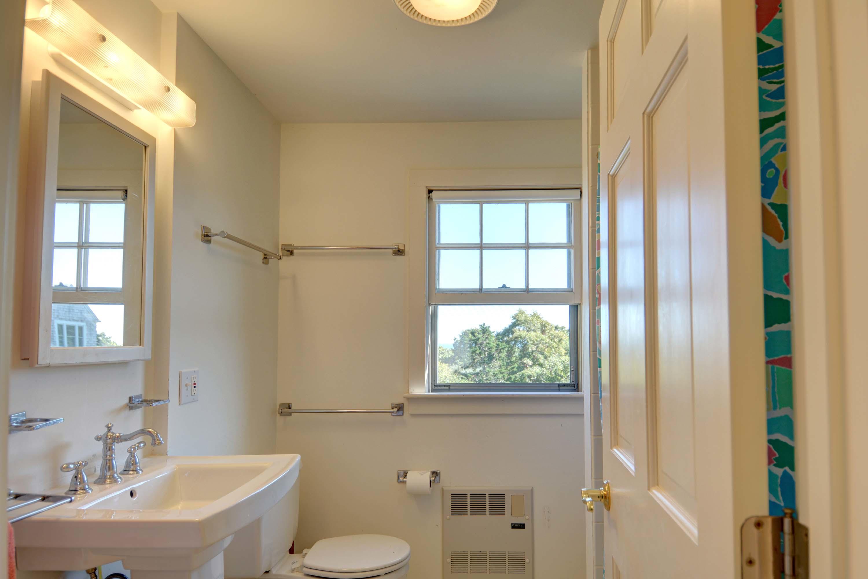 17 High Mark Road Chilmark, MA 02535 - Photo 42 of 52 a bathroom with a sink toilet and shower