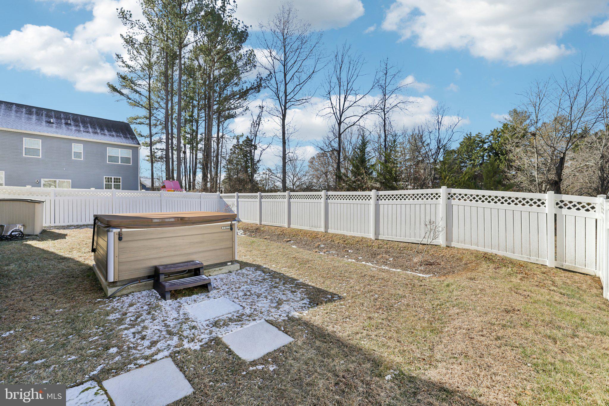 10807 Timber View Way Columbia, MD 21044 - Photo 62 of 72 Fenced in Yard with Hot Tub & Fire pit