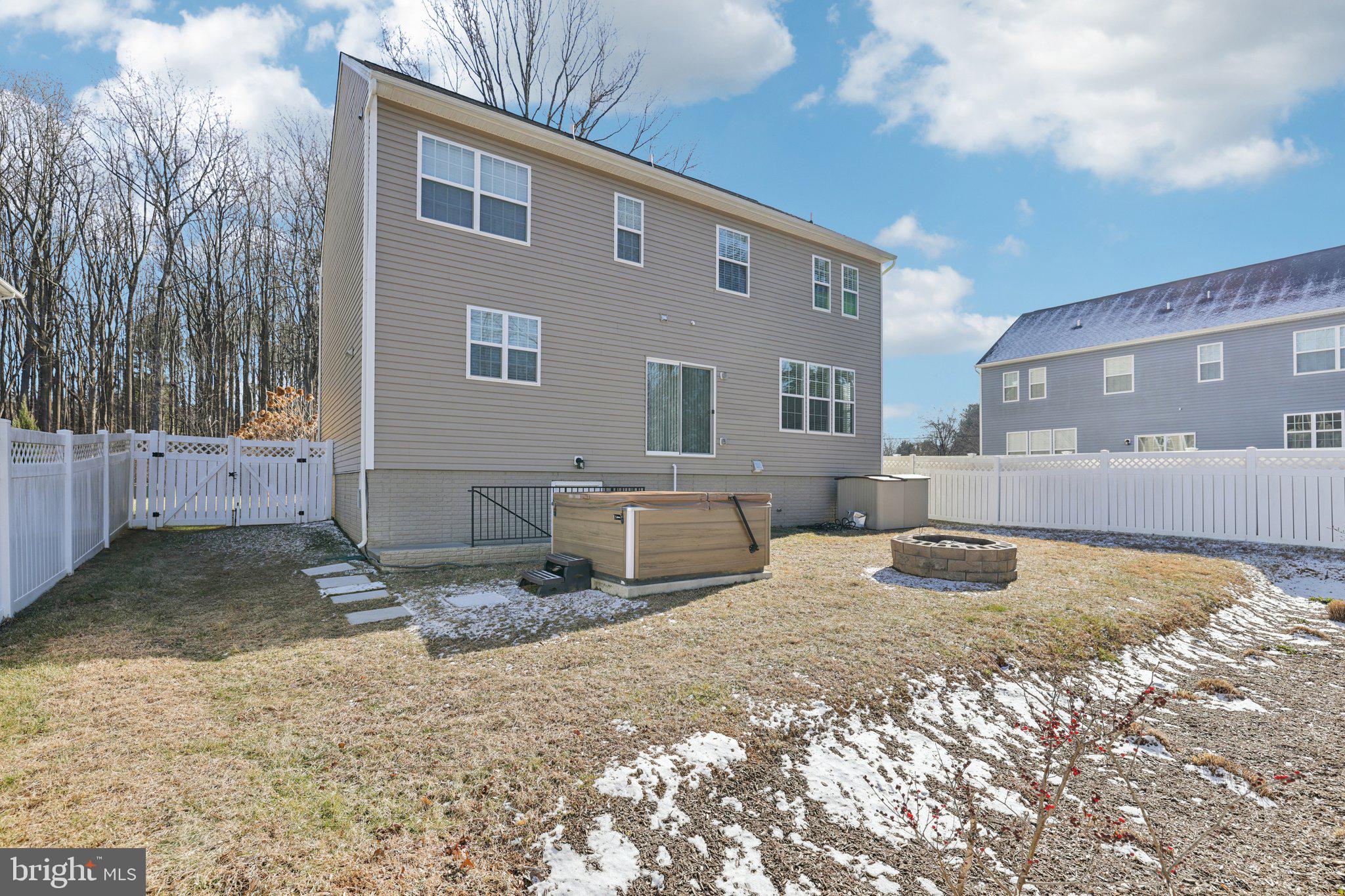 10807 Timber View Way Columbia, MD 21044 - Photo 63 of 72 Fenced in Yard with Hot Tub & Fire pit