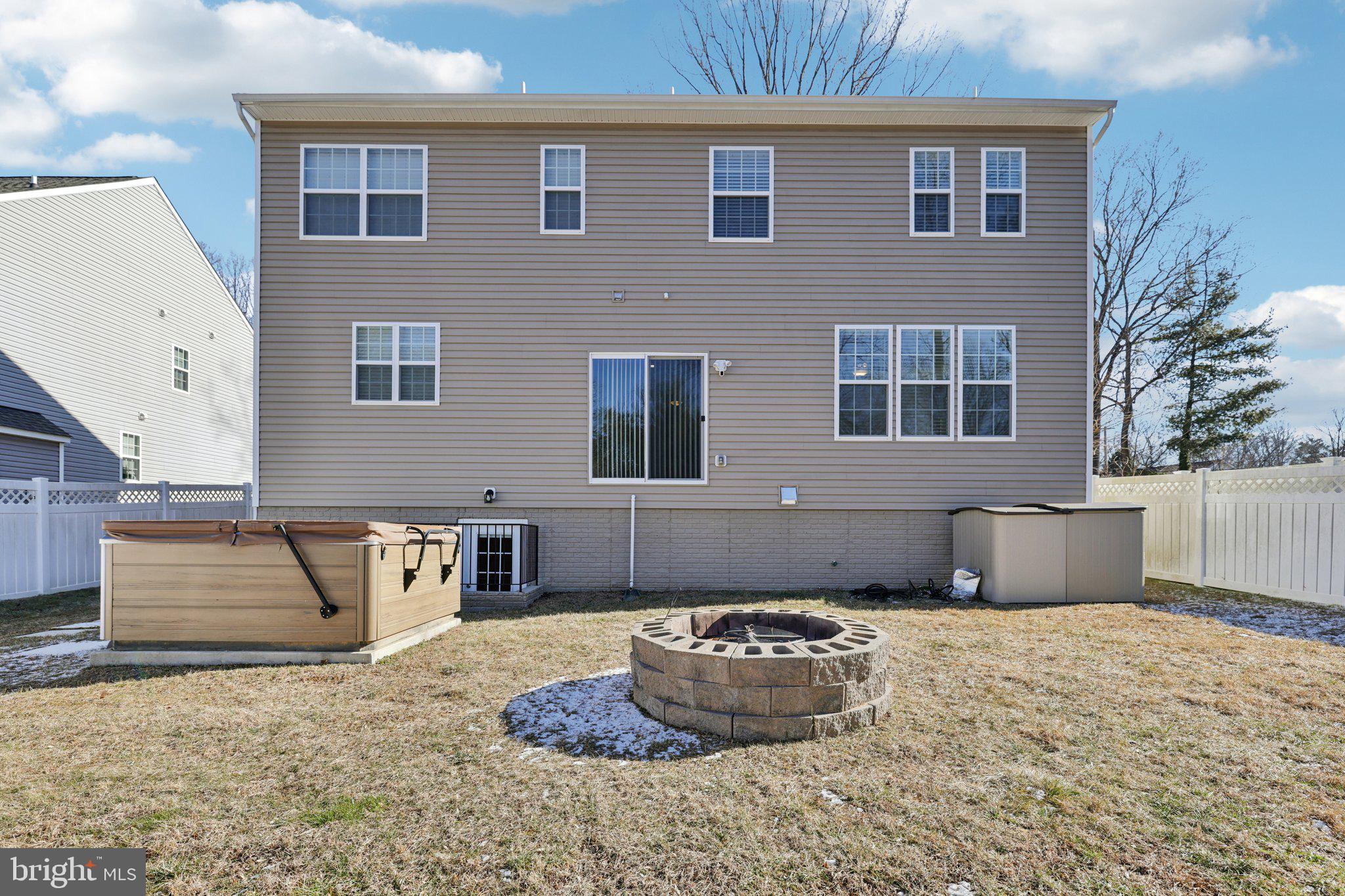 10807 Timber View Way Columbia, MD 21044 - Photo 64 of 72 Fenced in Yard with Hot Tub & Fire pit