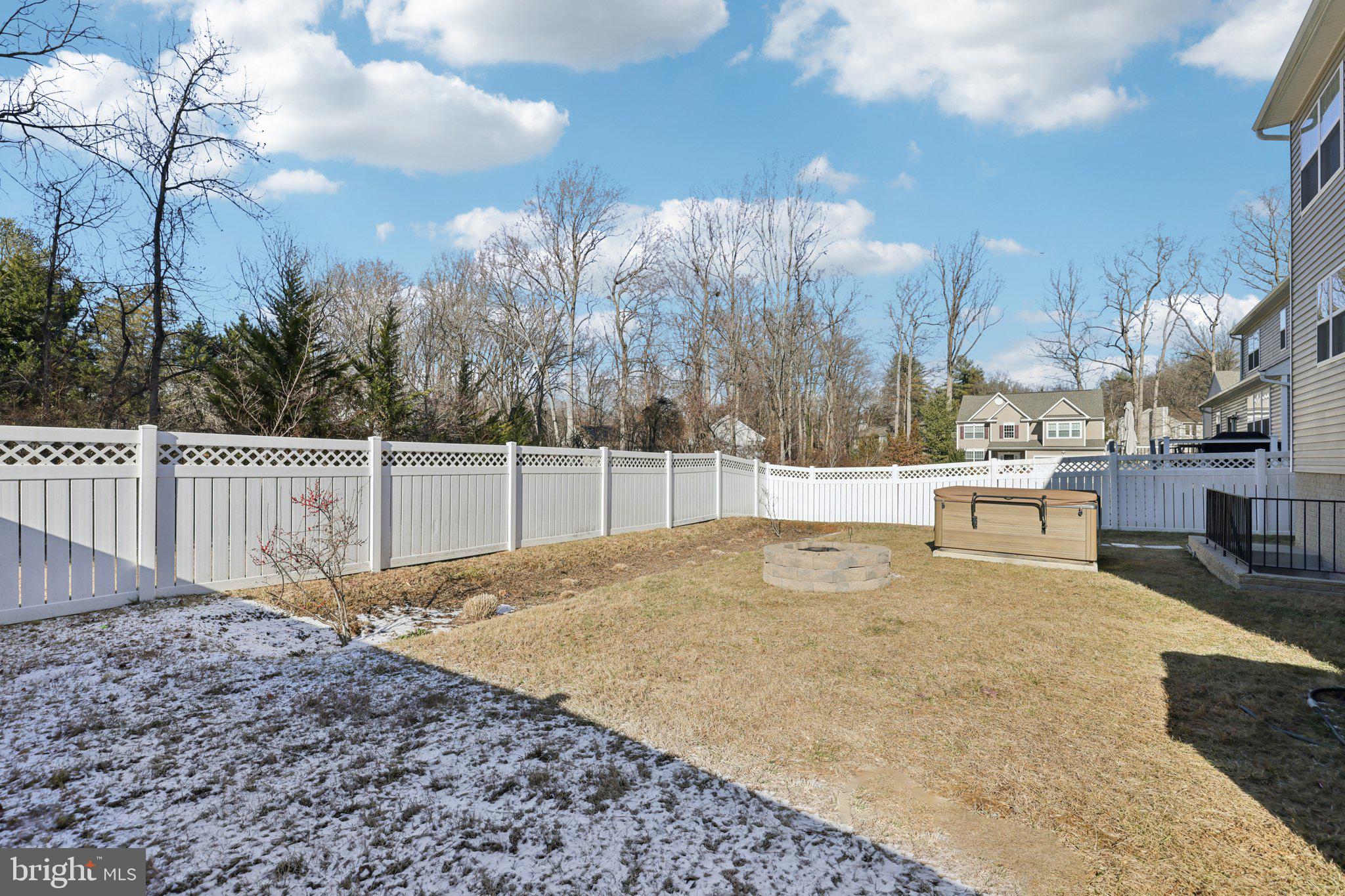 10807 Timber View Way Columbia, MD 21044 - Photo 66 of 72 Fenced in Yard with Hot Tub & Fire pit
