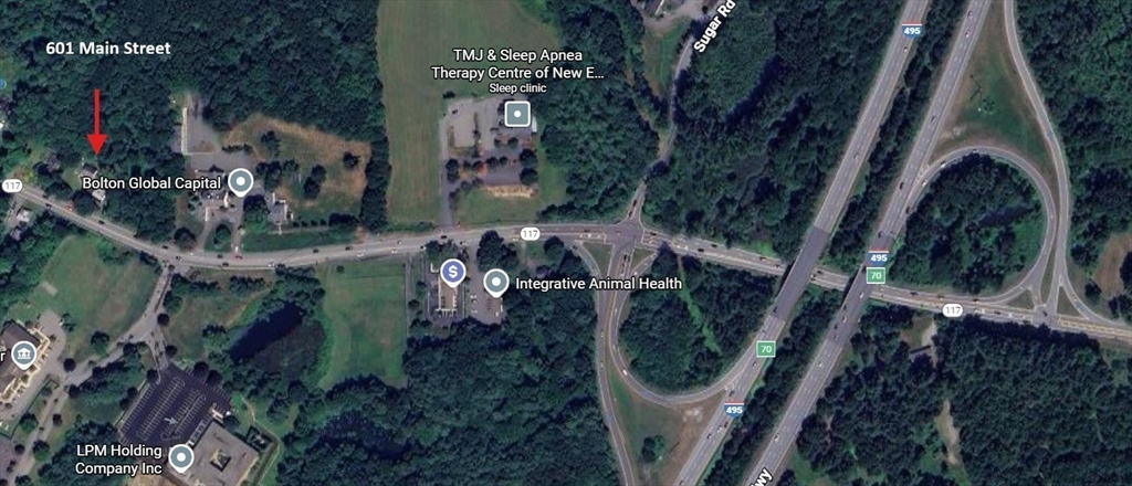 601 Main Street Bolton, MA 01740 - Photo 3 of 10 an aerial view of multiple house