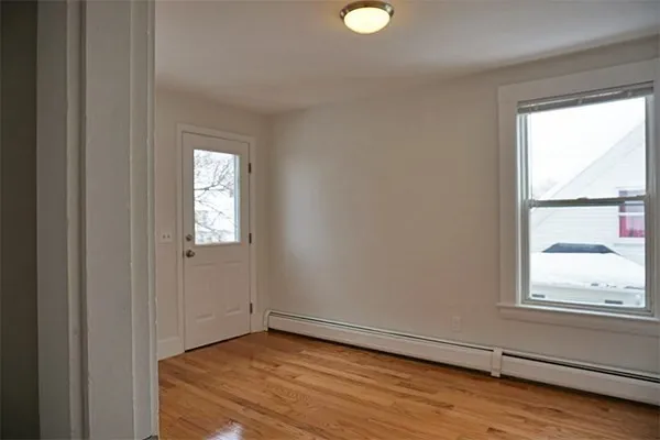 a view of empty room with window