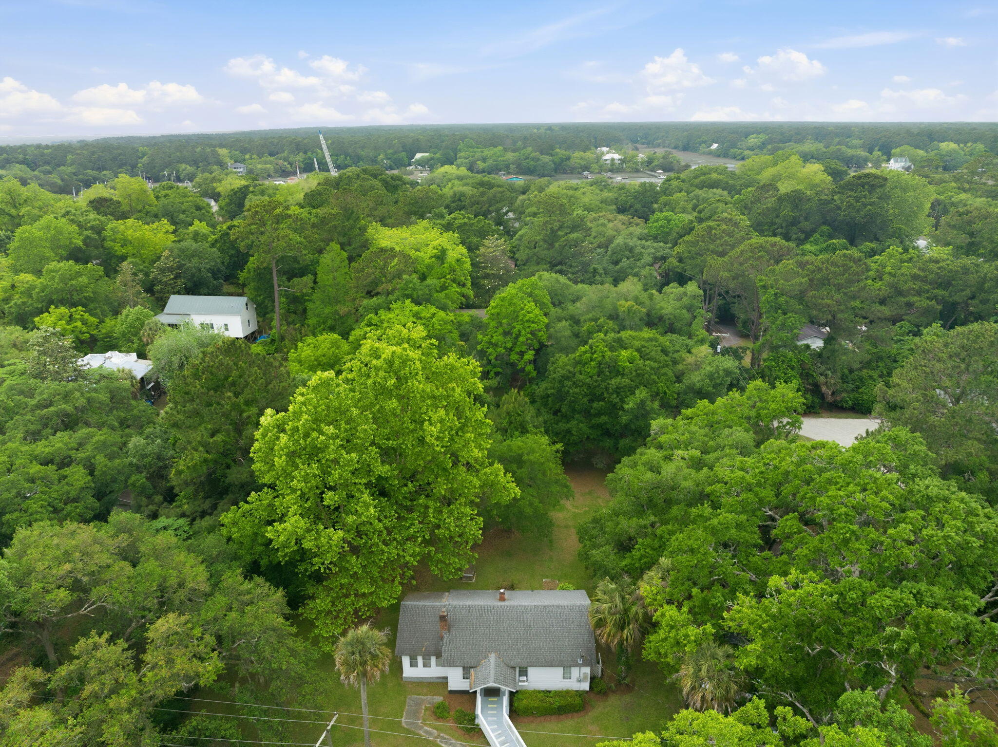 135 Scotia Street McClellanville, SC 29458 - Photo 16 of 17 Aerial