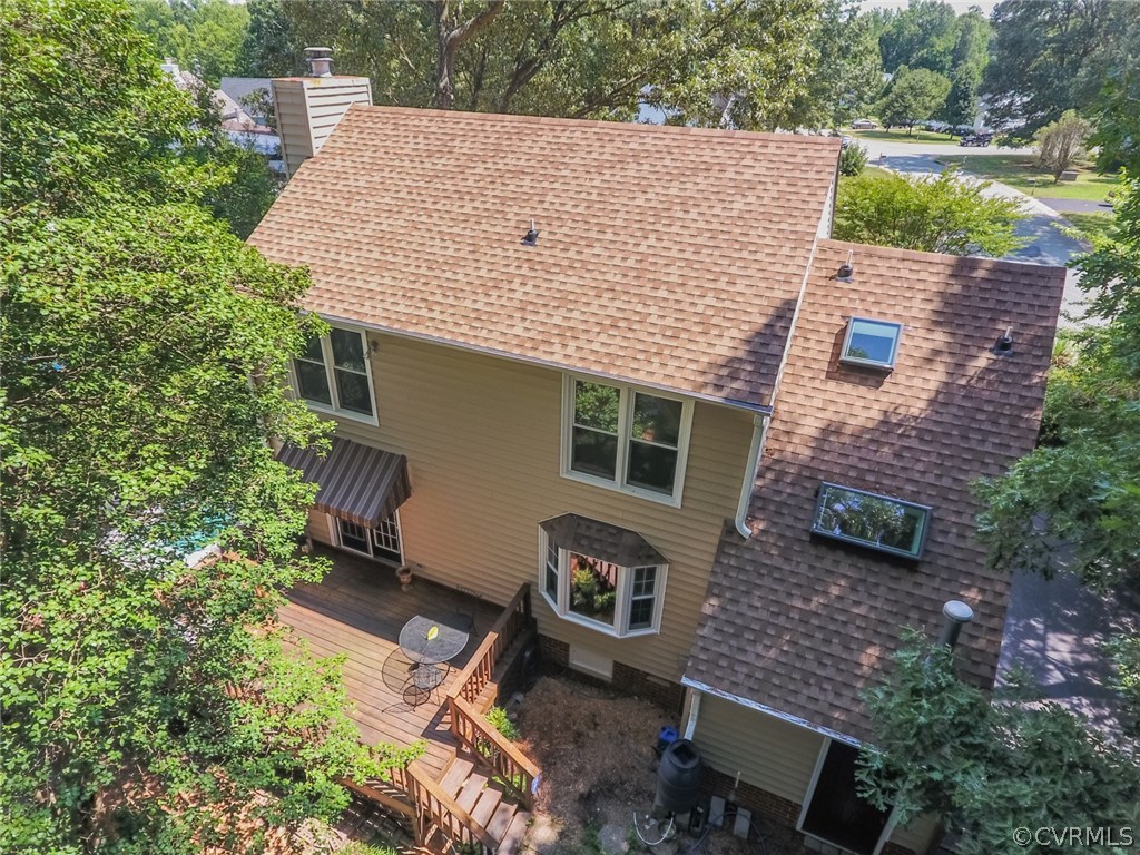 6202 Husting Road Chesterfield, VA 23832 - Photo 50 of 50 an aerial view of a house with a yard