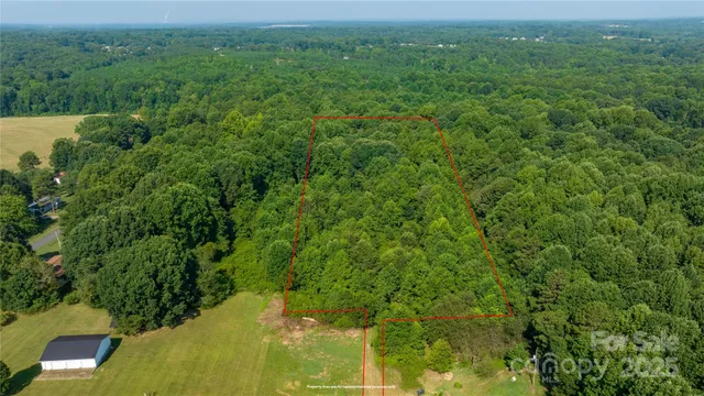 a view of a green yard