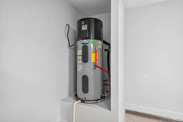 a view of a kitchen from the hallway