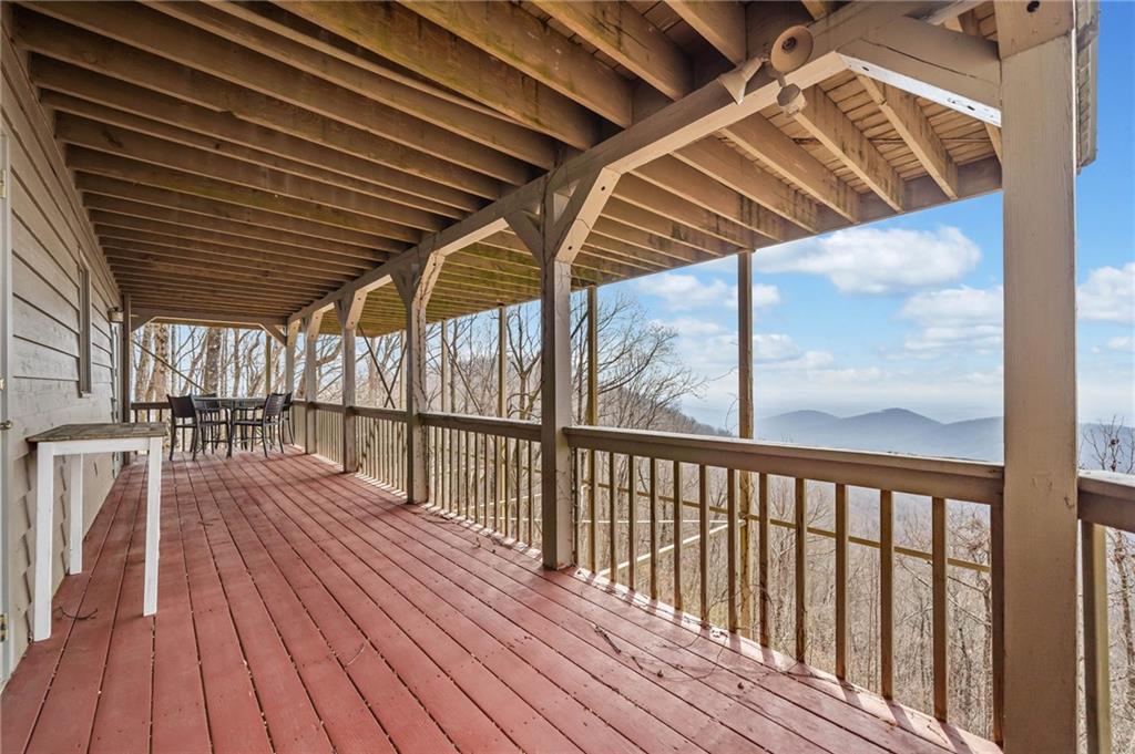 1474 Deer Run Ridge Jasper, GA 30143 - Photo 12 of 50 a view of balcony with wooden floor