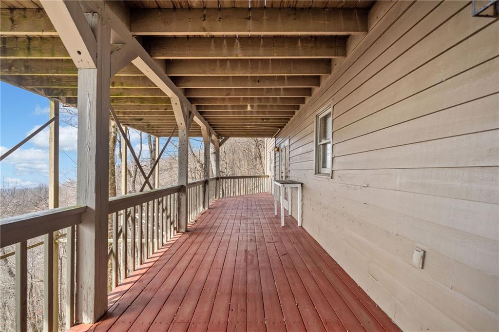 1474 Deer Run Ridge Jasper, GA 30143 - Photo 46 of 50 a view of balcony with wooden floor