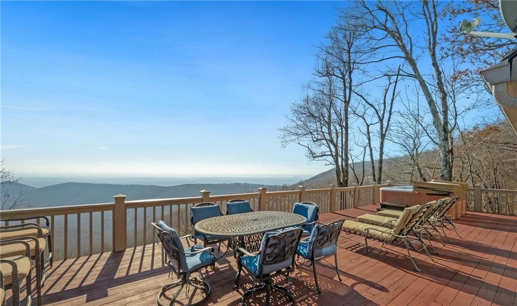 1474 Deer Run Ridge Jasper, GA 30143 - Photo 8 of 50 a view of backyard with furniture and trees