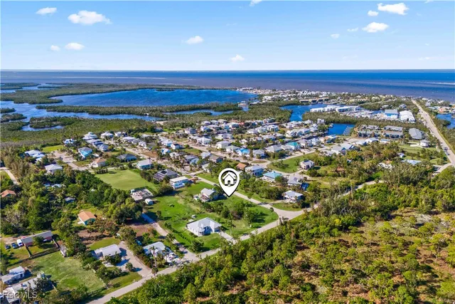 a view of city and ocean