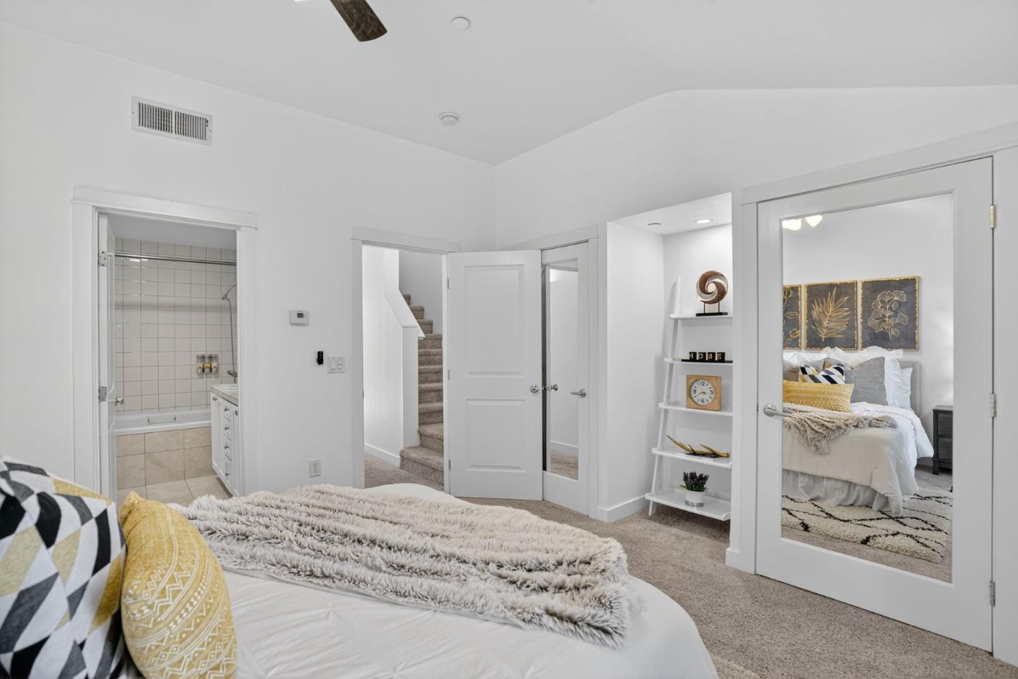 236 Grayson Terrace San Jose, CA 95126 - Photo 11 of 40 a bedroom with a bed and walk in closet